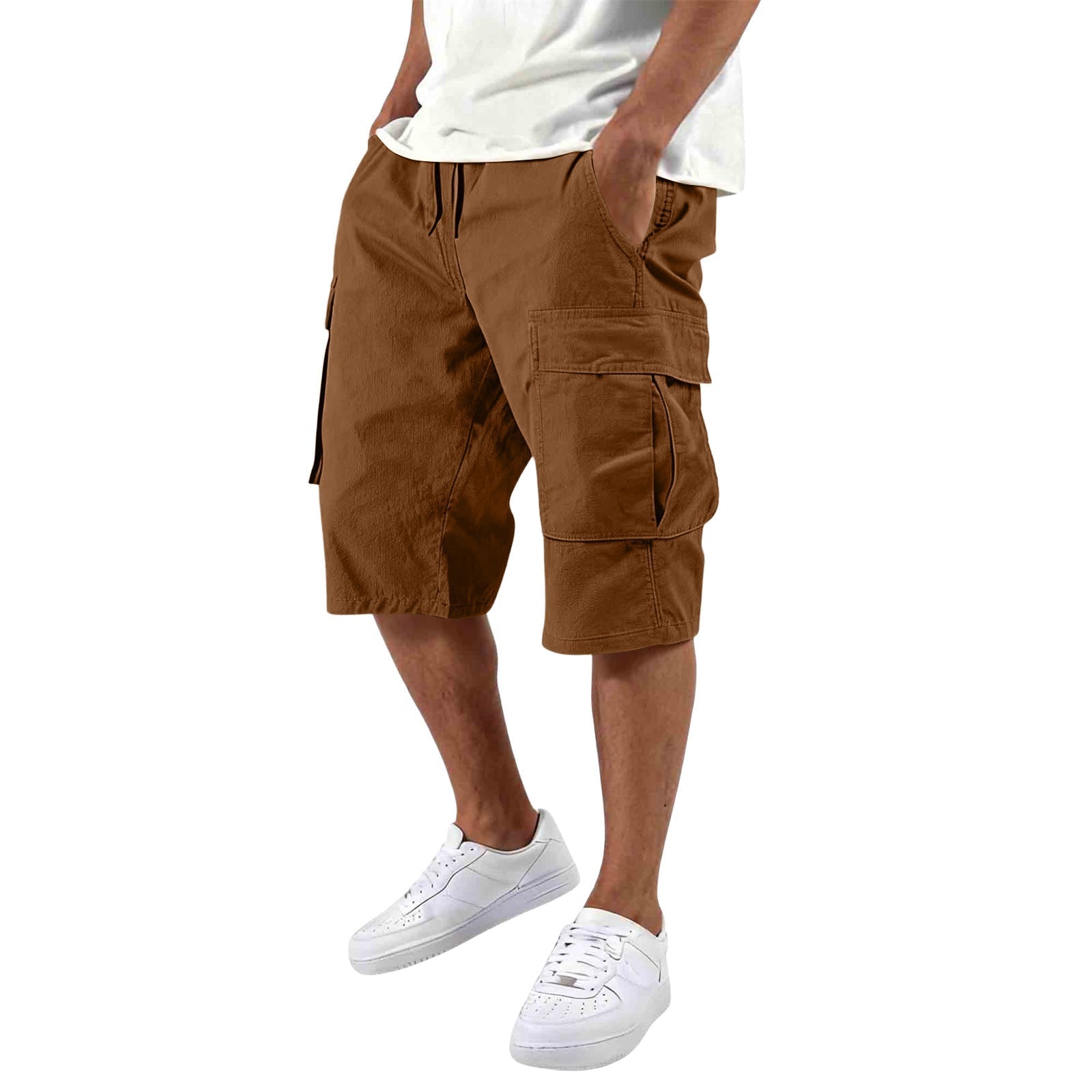 Dovydas – Pantalones cortos cargo de ajuste relajado