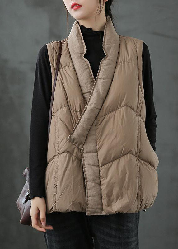 Chaleco de invierno acolchado con bolsillo
