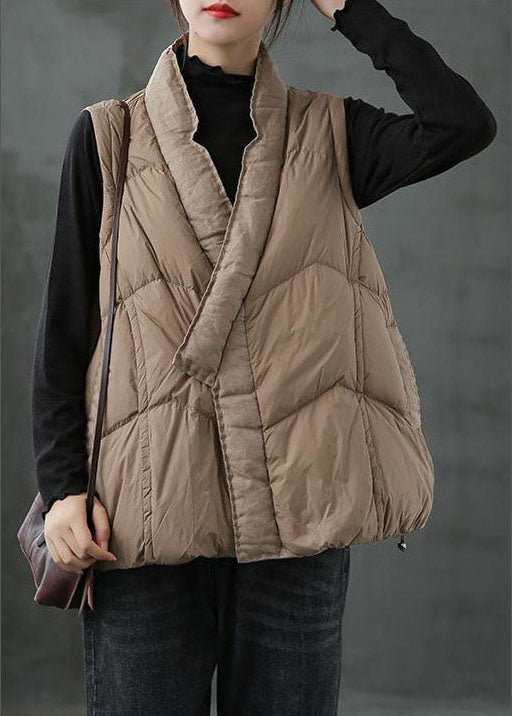 Chaleco de invierno acolchado con bolsillo