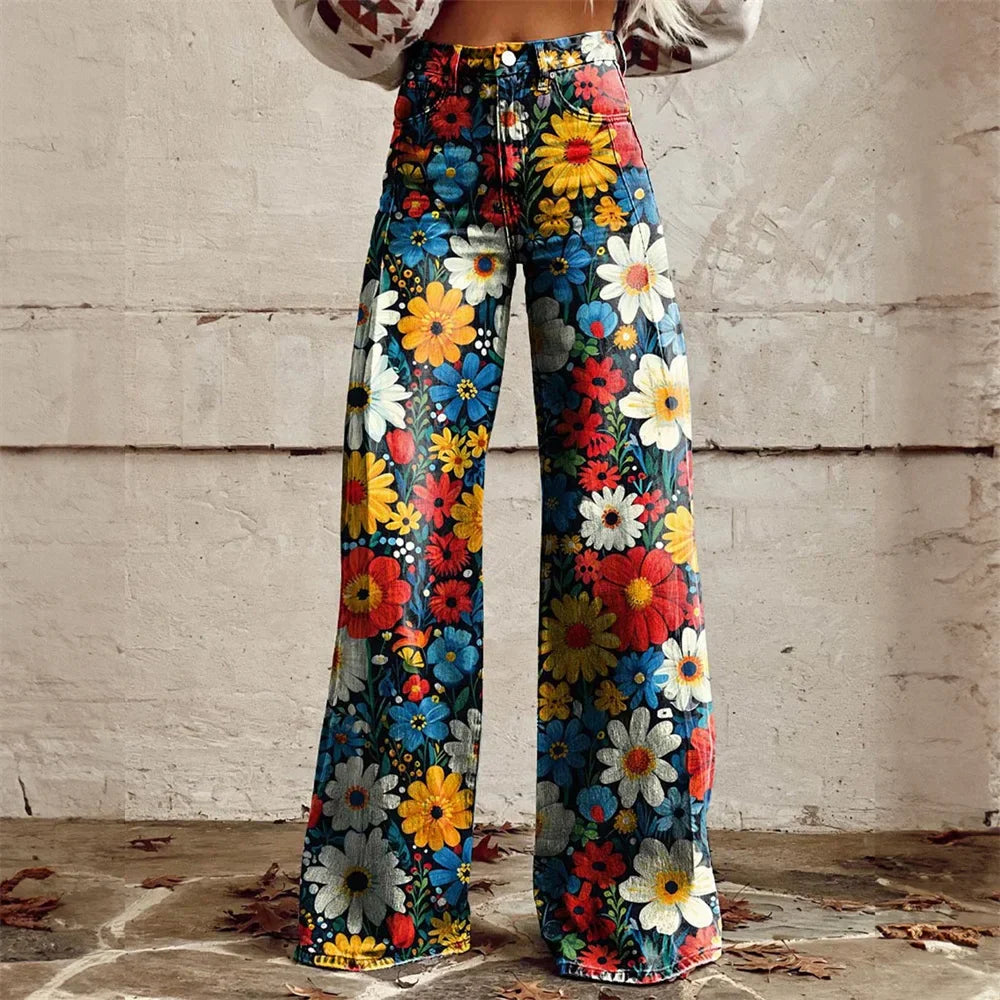 Nastia - Jeans con diseño estampado