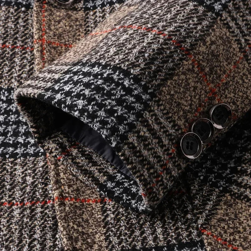 Chaqueta de cuadros Saville