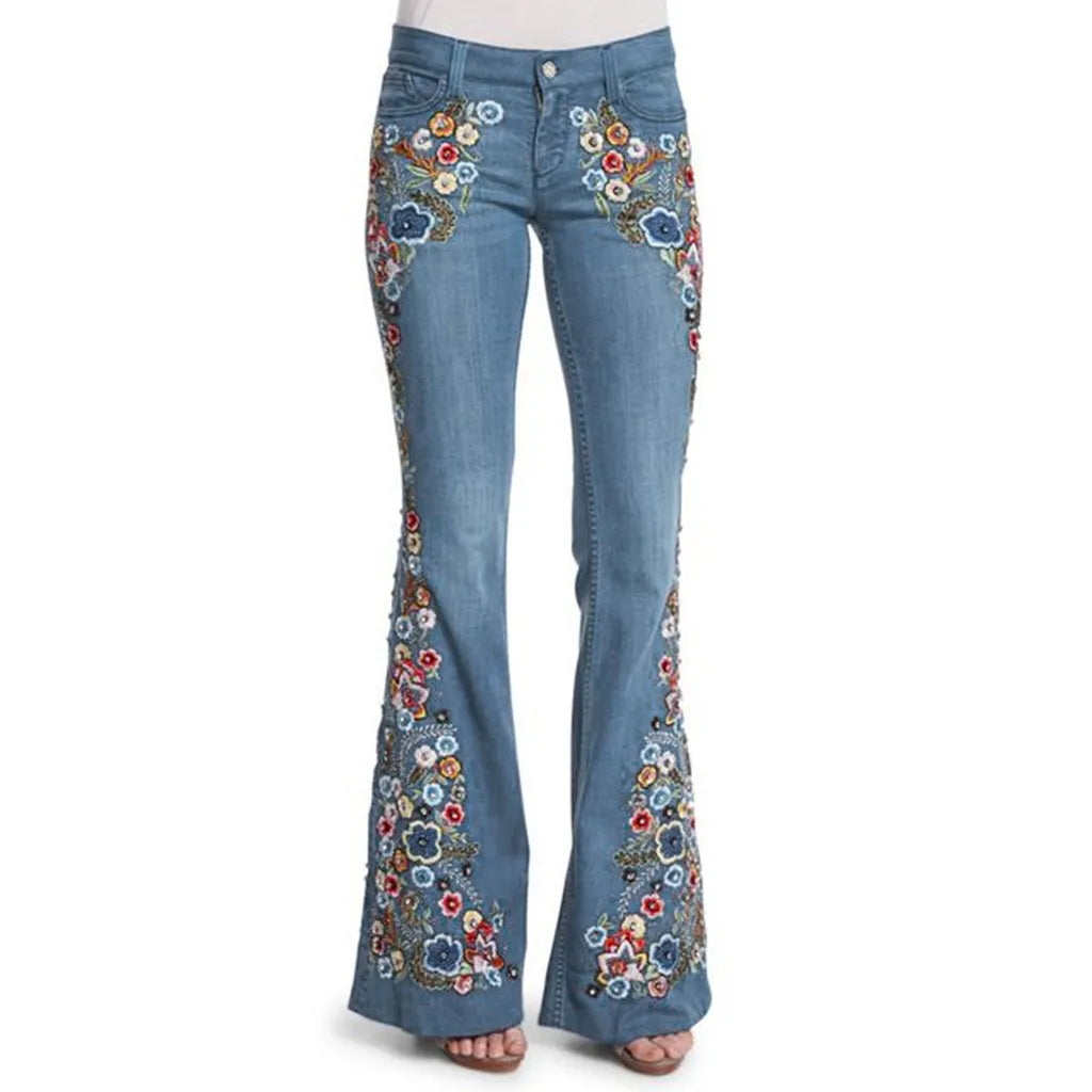 Oresta - Retro Style Jeans