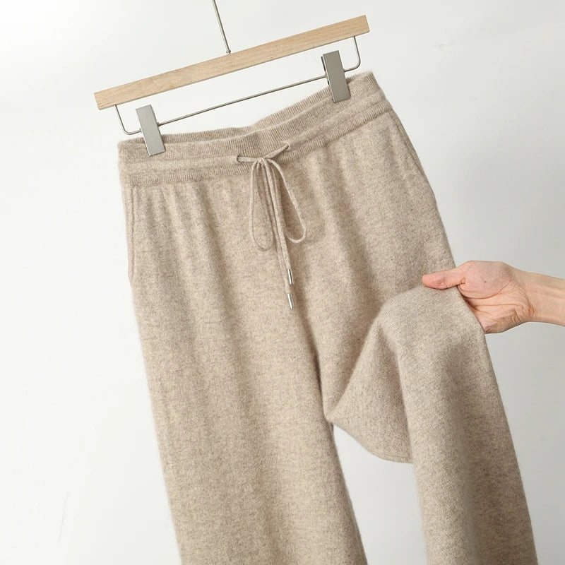 Pantalones de lana merina