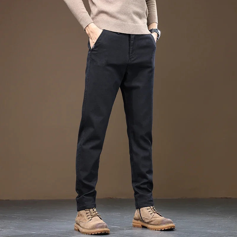 Pantalones de Tela Suave Stilingos Donaro