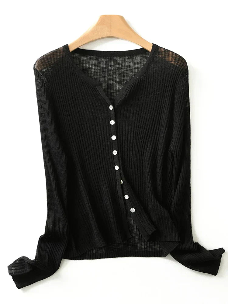 Aria – Camisa de botones en la parte delantera
