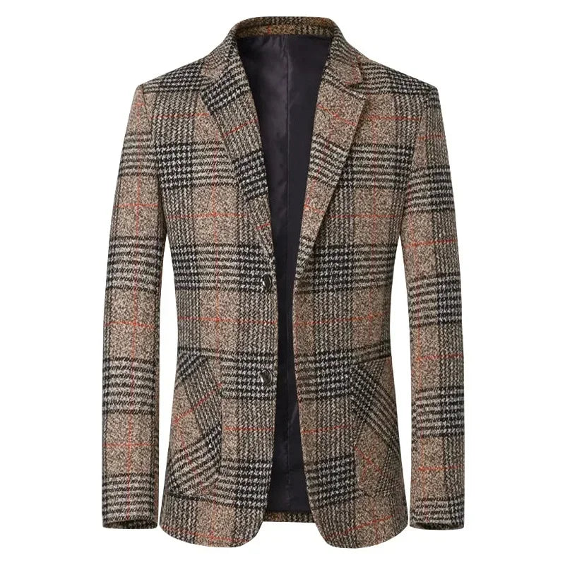 Chaqueta de cuadros Saville