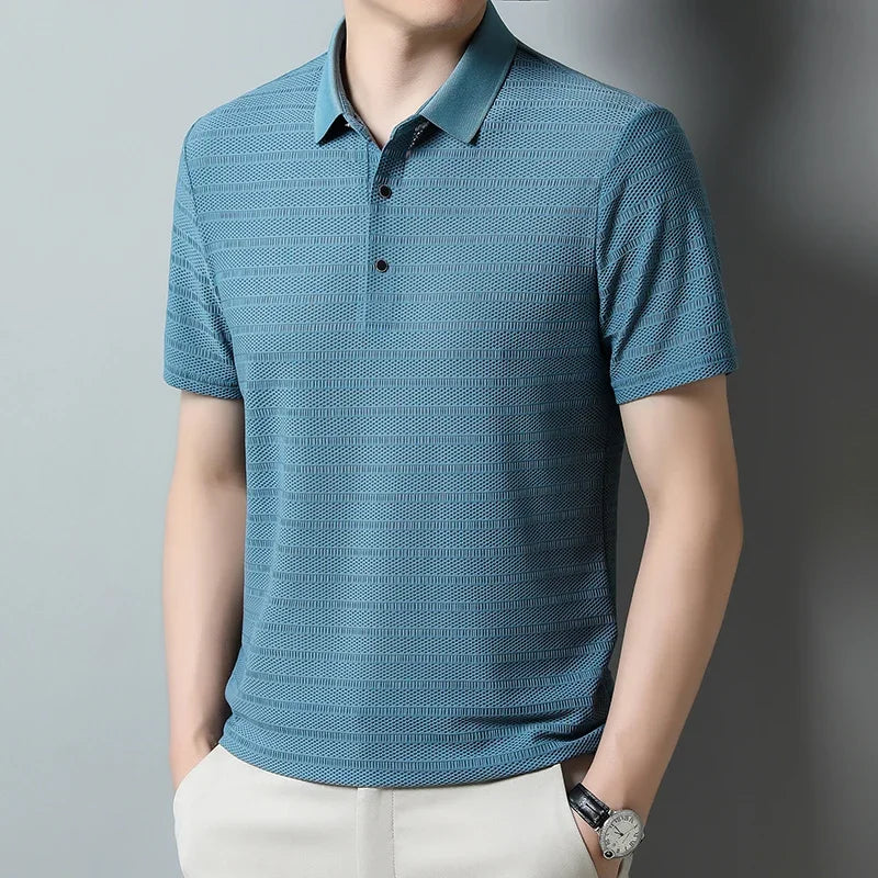 Camisas Polo de Seda de Alta Calidad Velluto