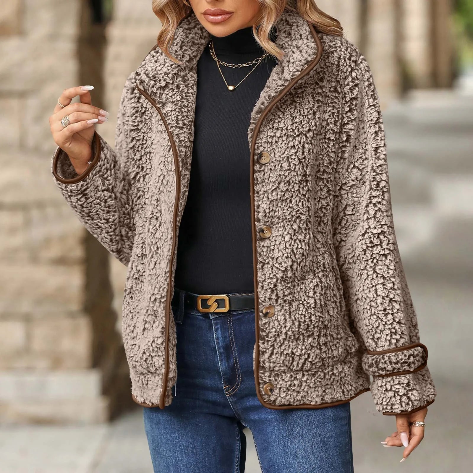 Terra Fissure Textured Coat