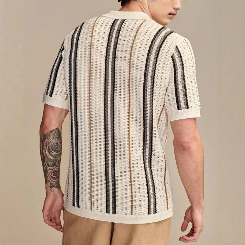 Valentino Camisa Polo de Punto Suave