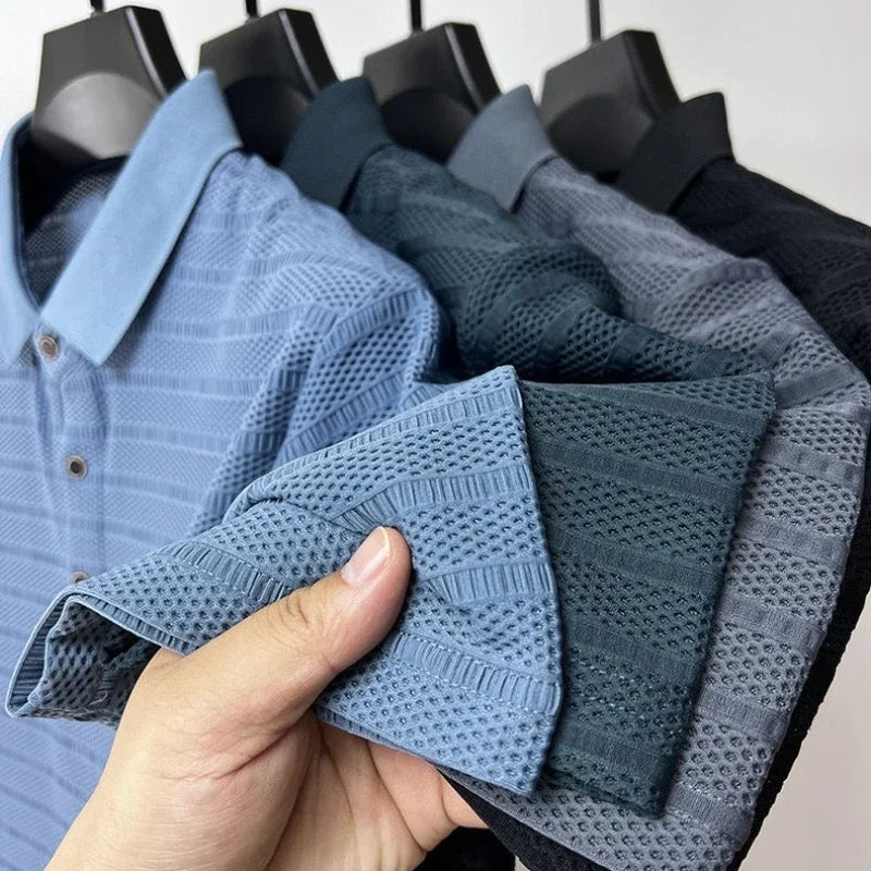 Camisas Polo de Seda de Alta Calidad Velluto