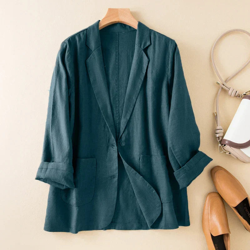 Chaqueta ligera de lino