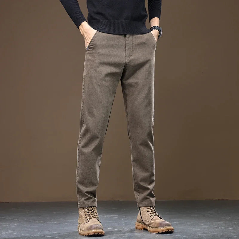 Pantalones de Tela Suave Stilingos Donaro