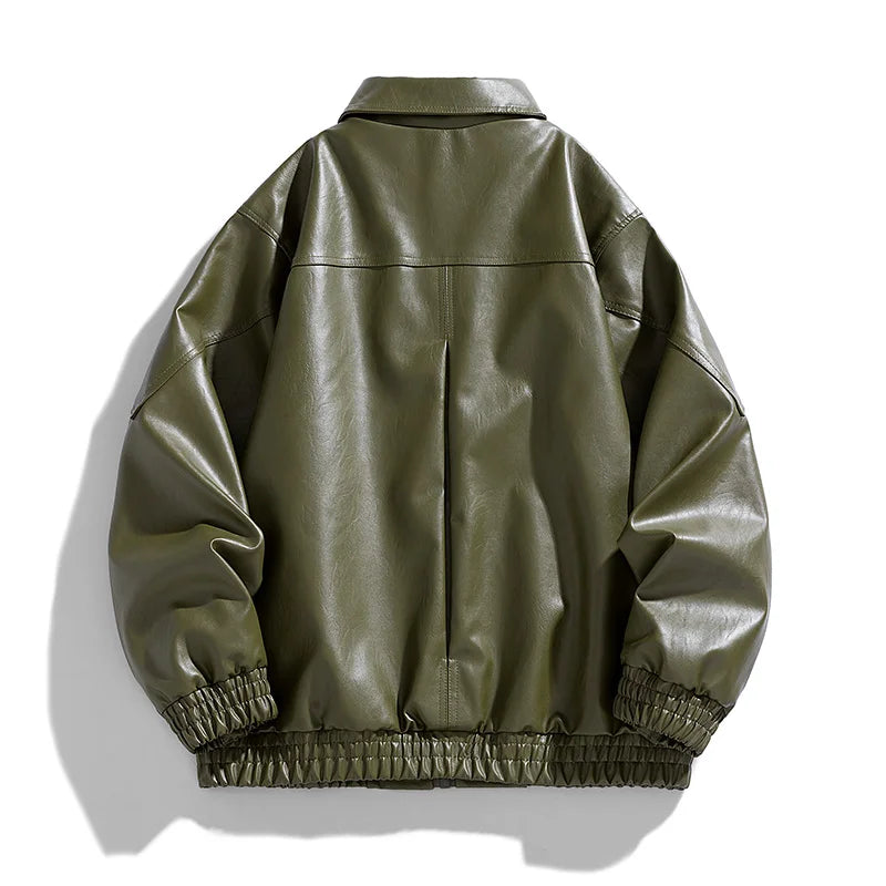 Chaqueta de Cuero Valente