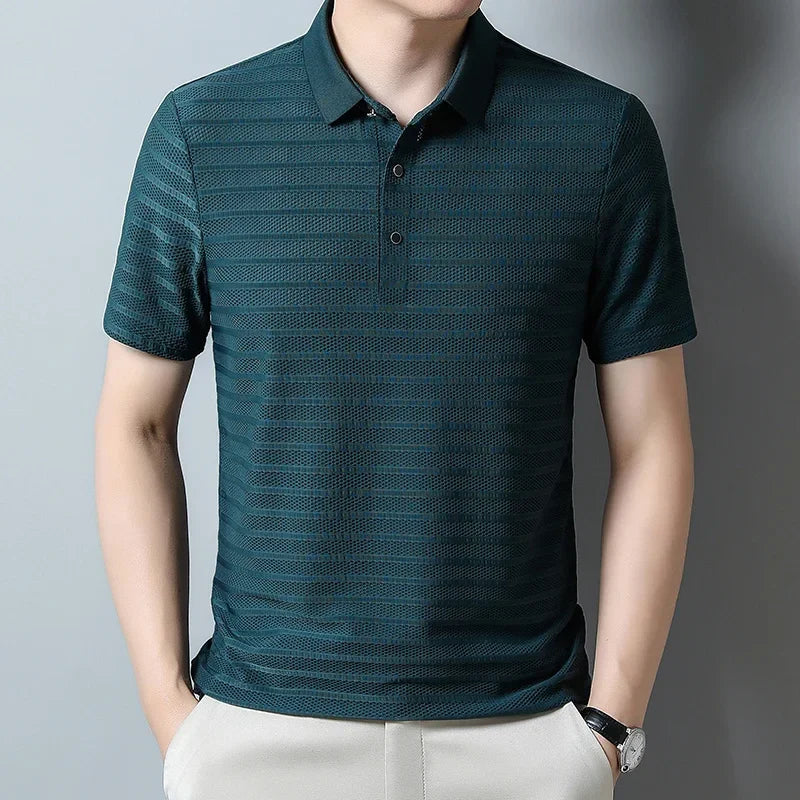 Camisas Polo de Seda de Alta Calidad Velluto
