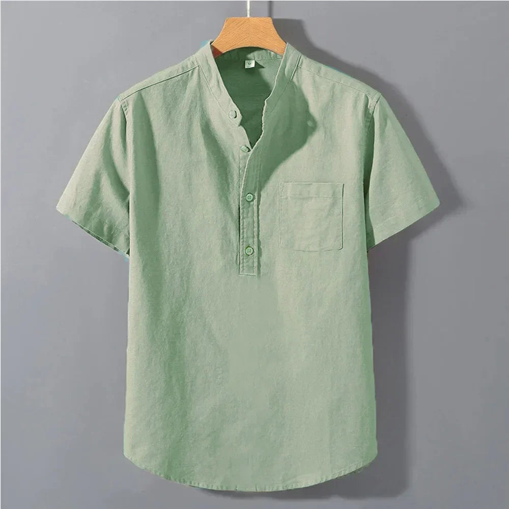 Camisas Vartos de Algodón y Lino