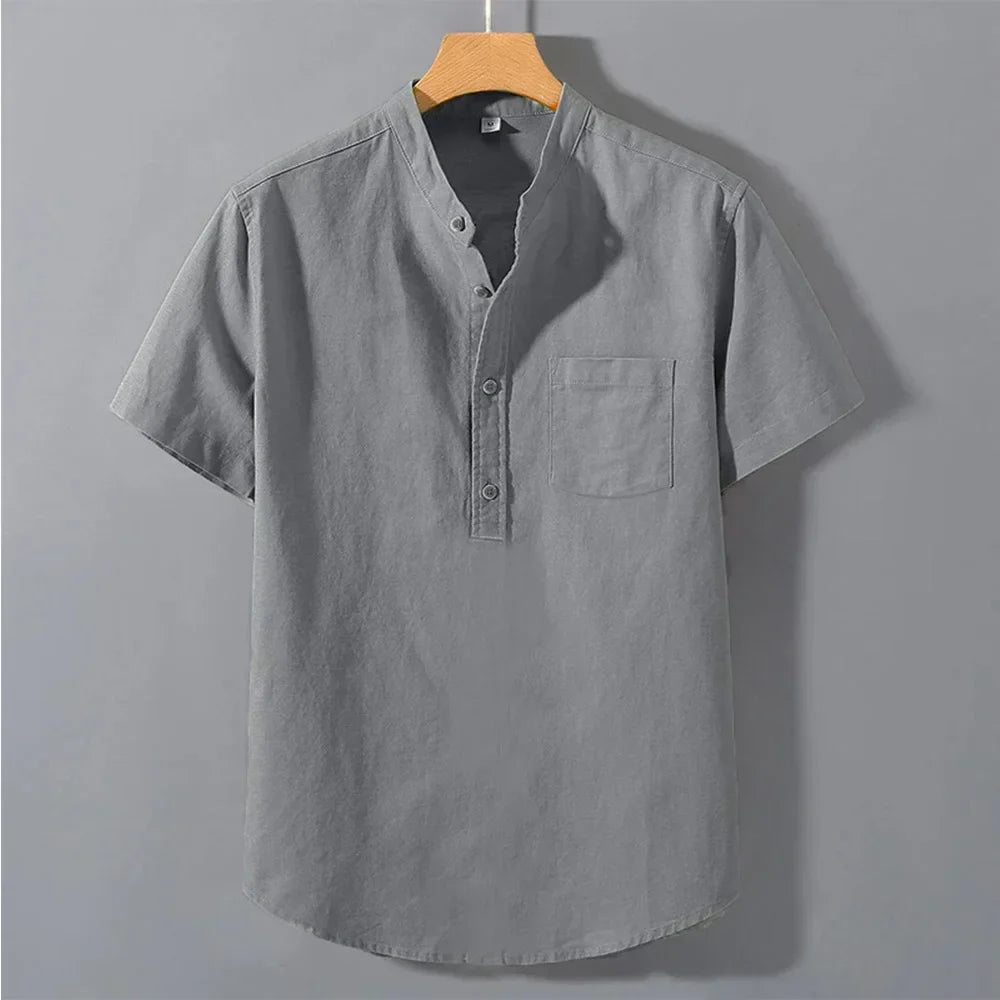 Camisas Vartos de Algodón y Lino
