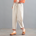 Dagmara – Pantalones Barrel de Lino