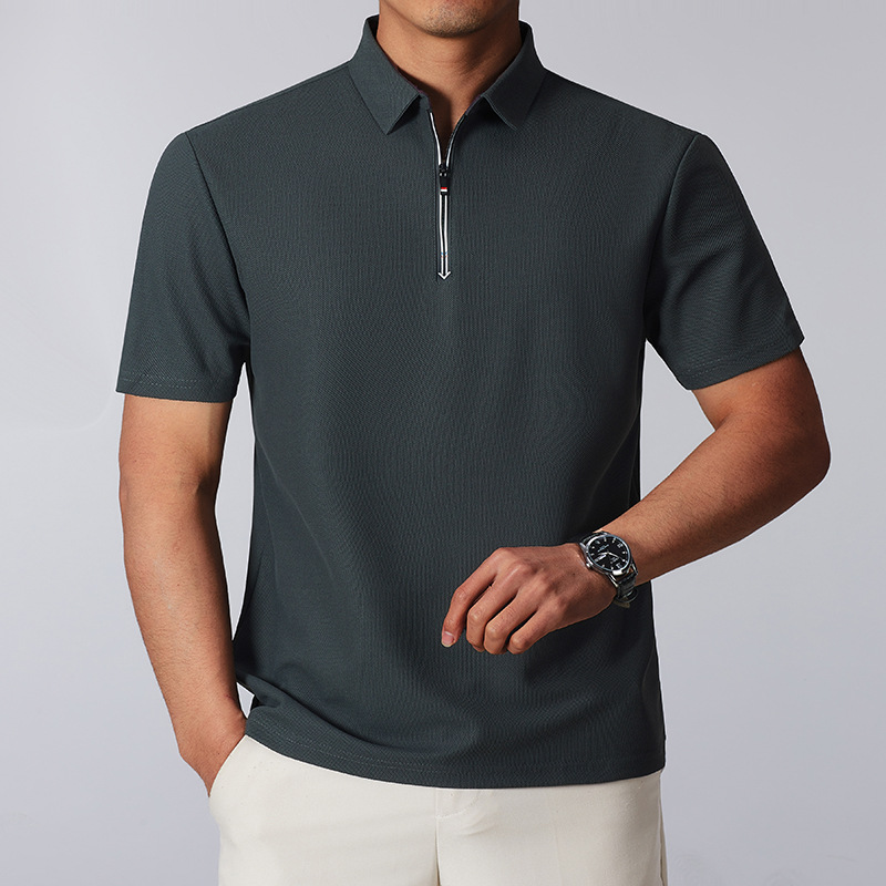 Camisa Polo de Cuello con Cremallera Cuarta de Julian Ford