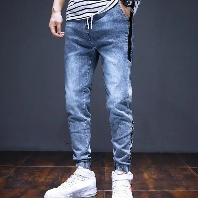 Pantalones deportivos de denim Grezzo