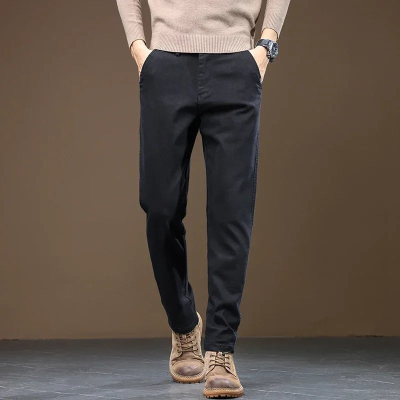 Pantalones de Tela Suave Stilingos Donaro