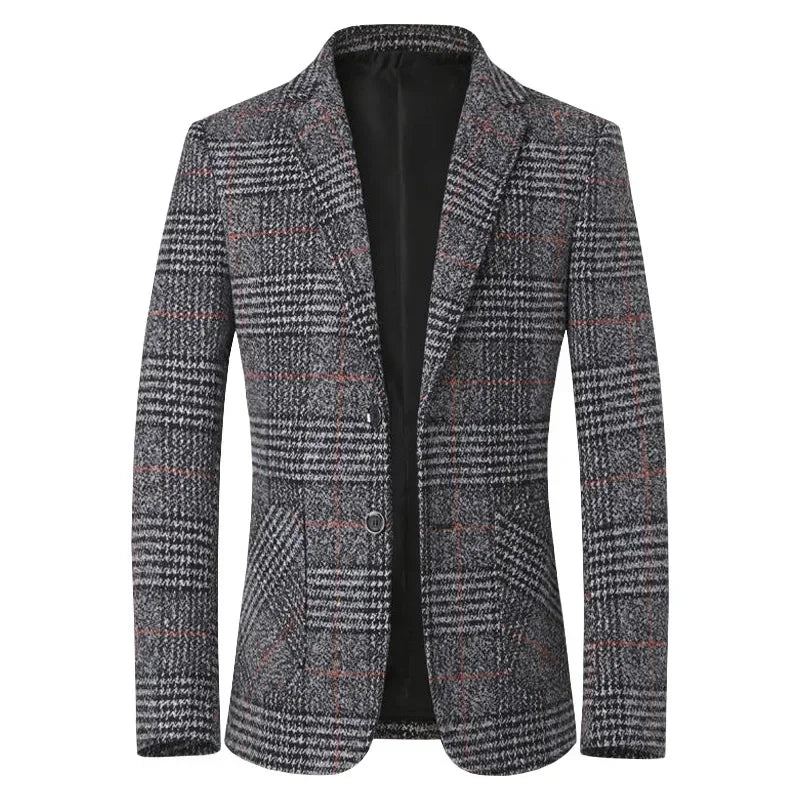 Chaqueta de cuadros Saville