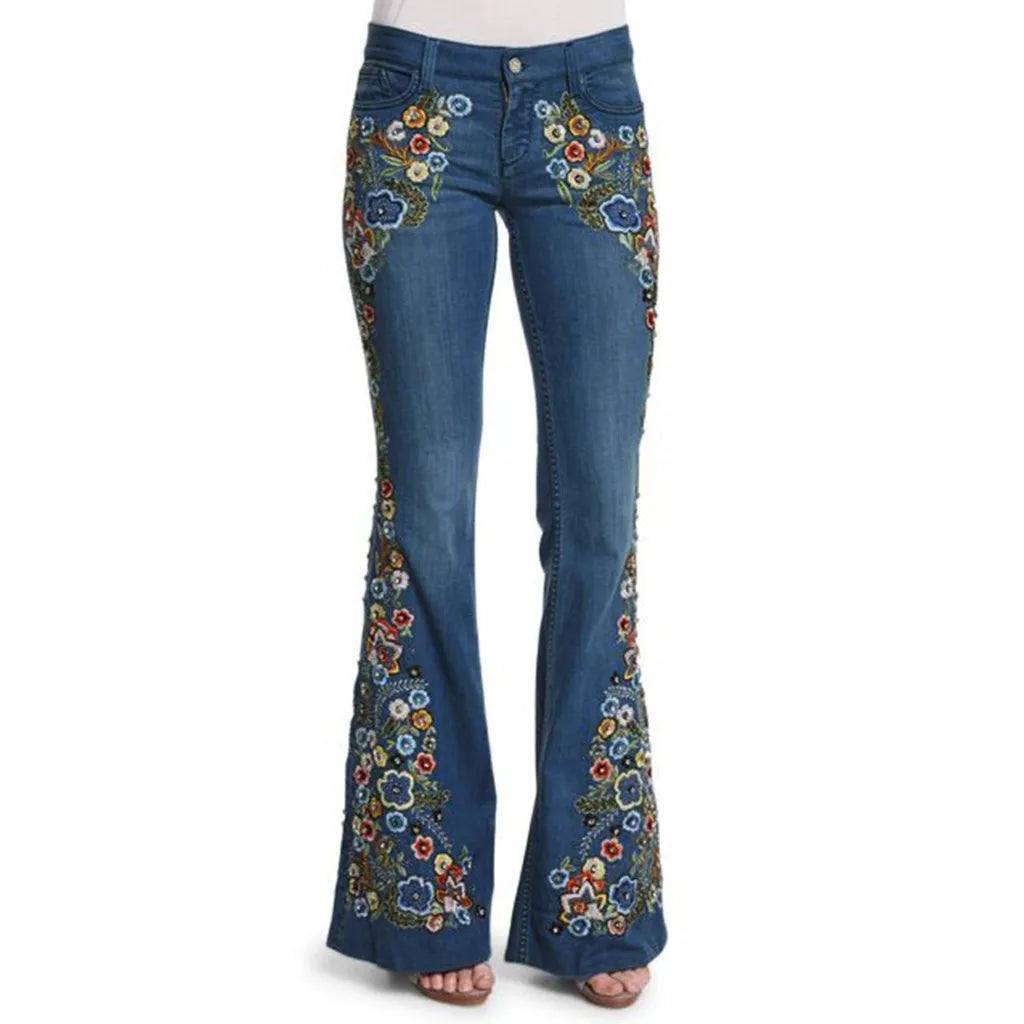 Oresta - Retro Style Jeans