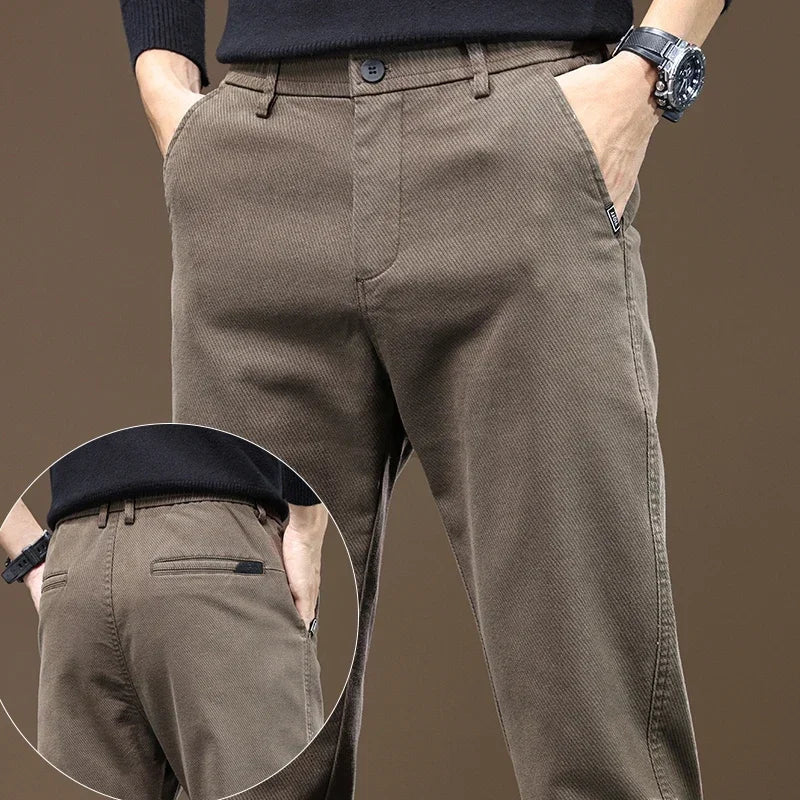 Pantalones de Tela Suave Stilingos Donaro