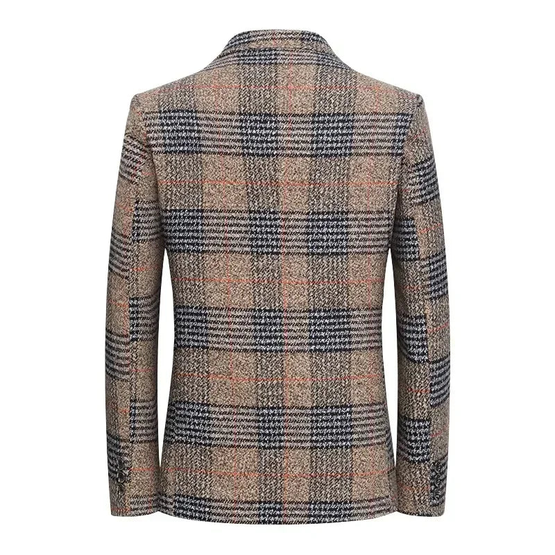 Chaqueta de cuadros Saville