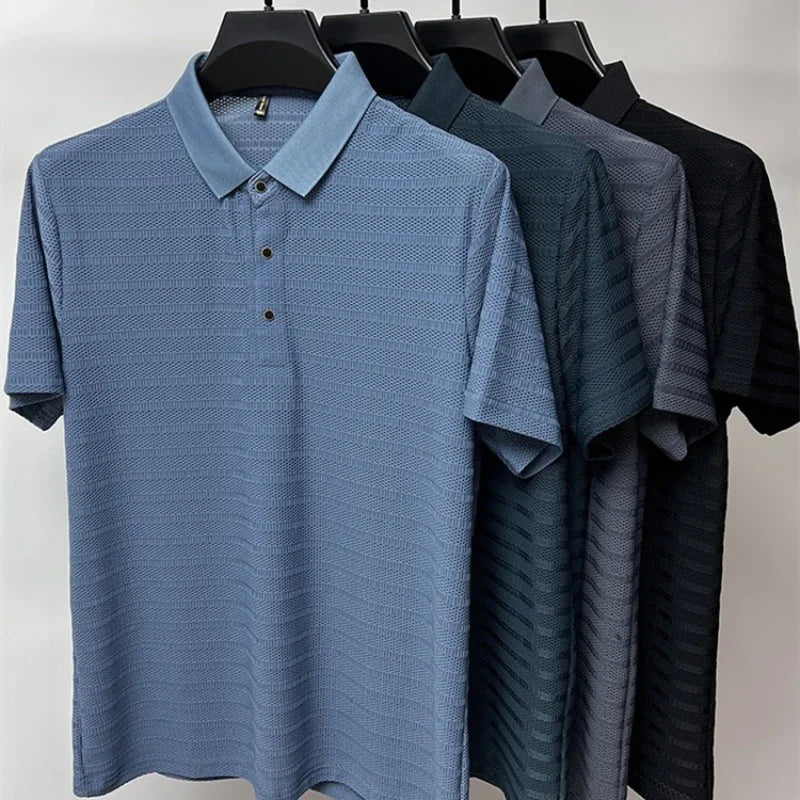 Camisas Polo de Seda de Alta Calidad Velluto
