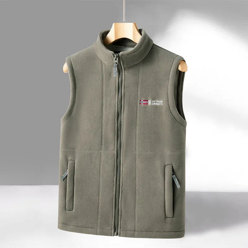 Chaleco Exterior de Diseño Nórdico