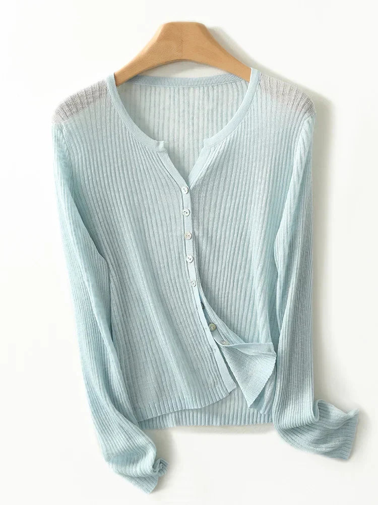 Aria – Camisa de botones en la parte delantera