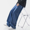 Jeans de corte ancho