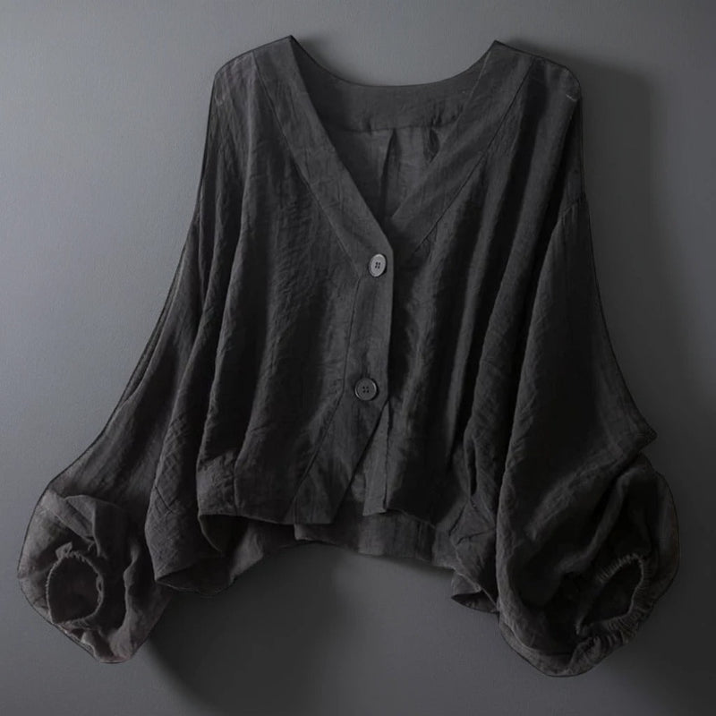 Ella - Camisa de lino ligera