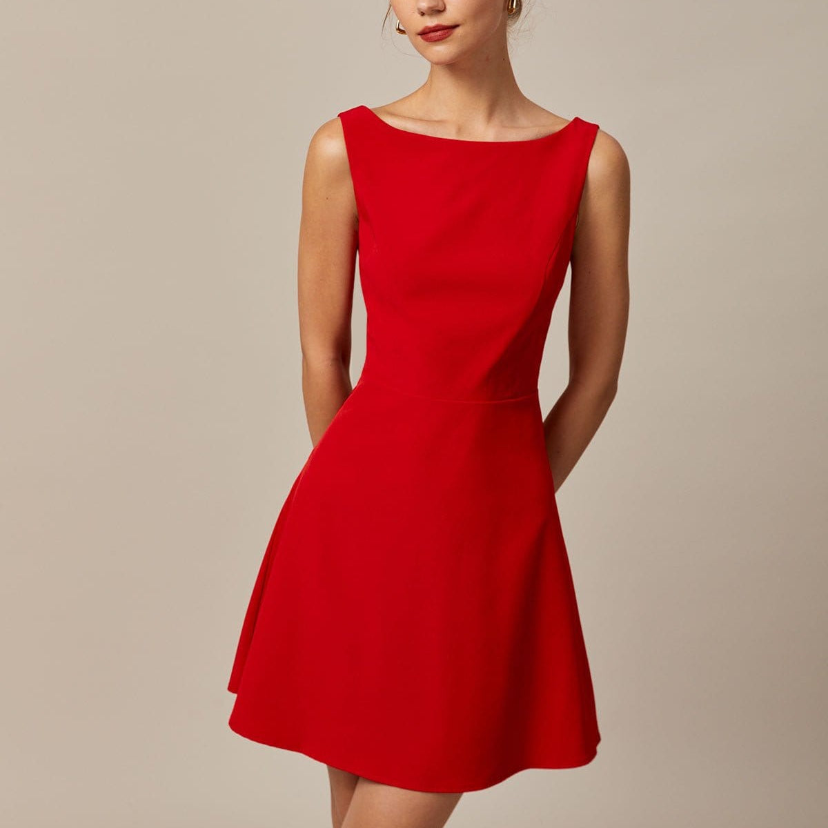 Rugilė – Vestido Rojo Elegante