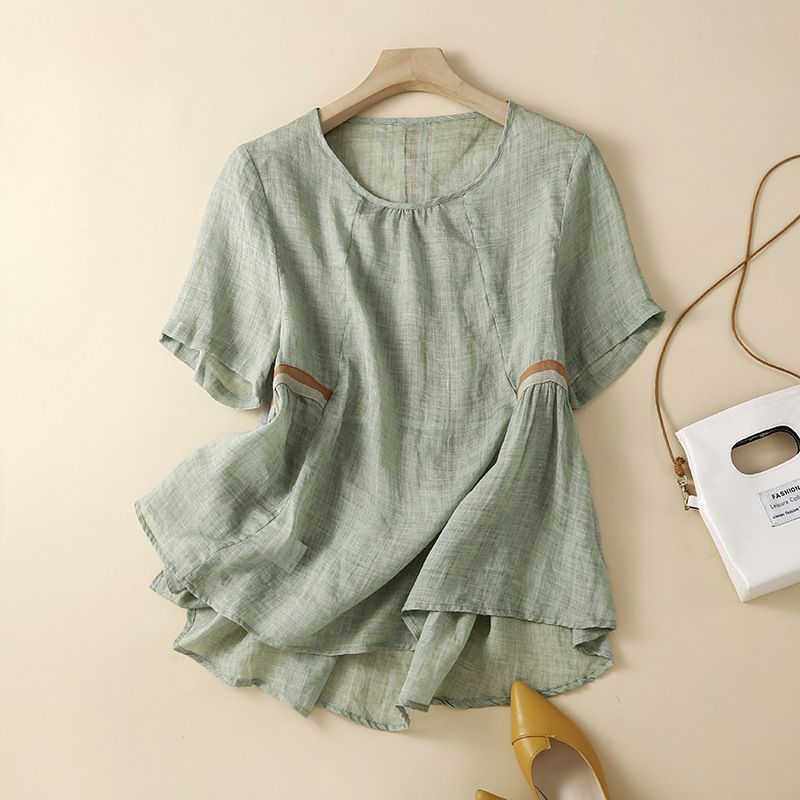 Camisa Freya de Lino y Algodón