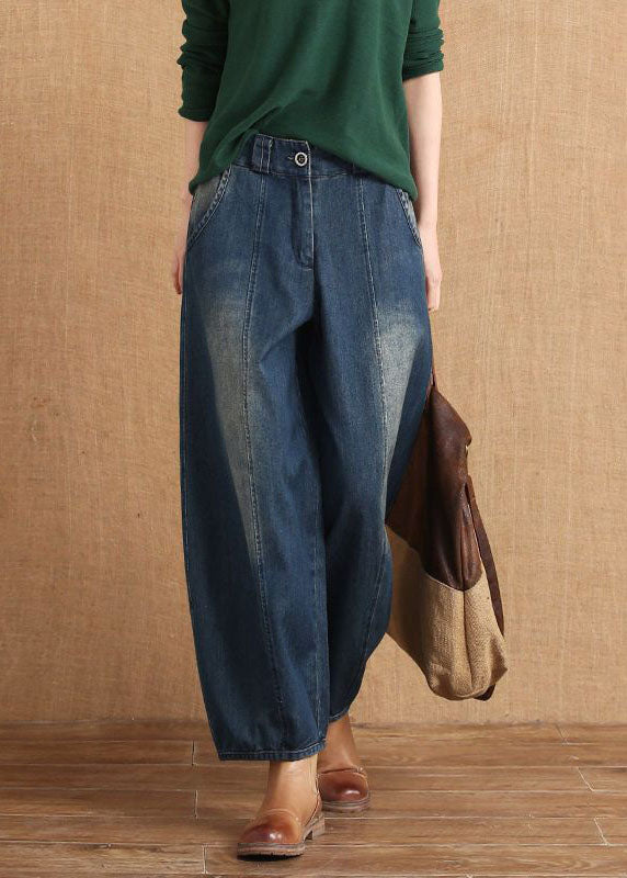 Selene – Jeans de corte relajado con detalles de bolsillos