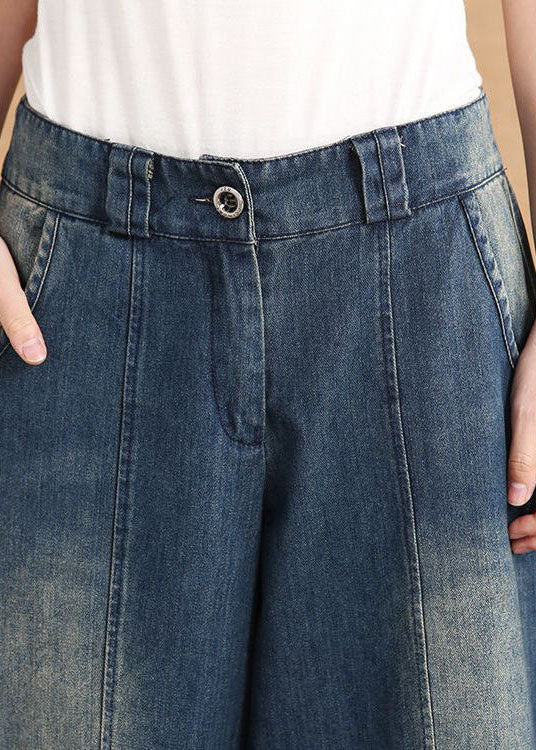 Selene – Jeans de corte relajado con detalles de bolsillos