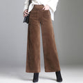 Lora – Pantalones de Terciopelo Elegantes