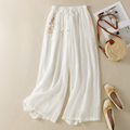 Asta – Pantalones de lino de corte amplio