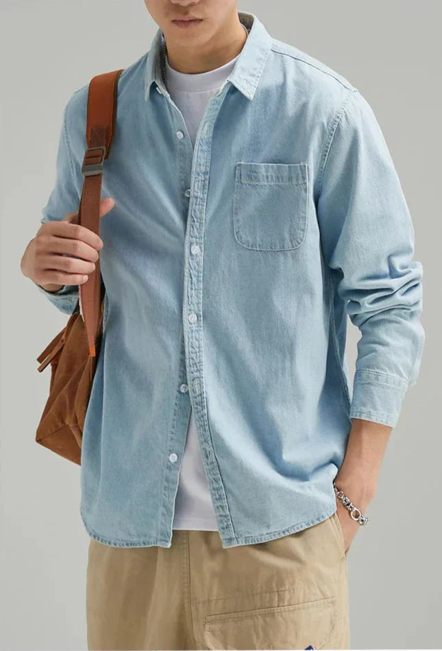 Camisa de mezclilla Marp
