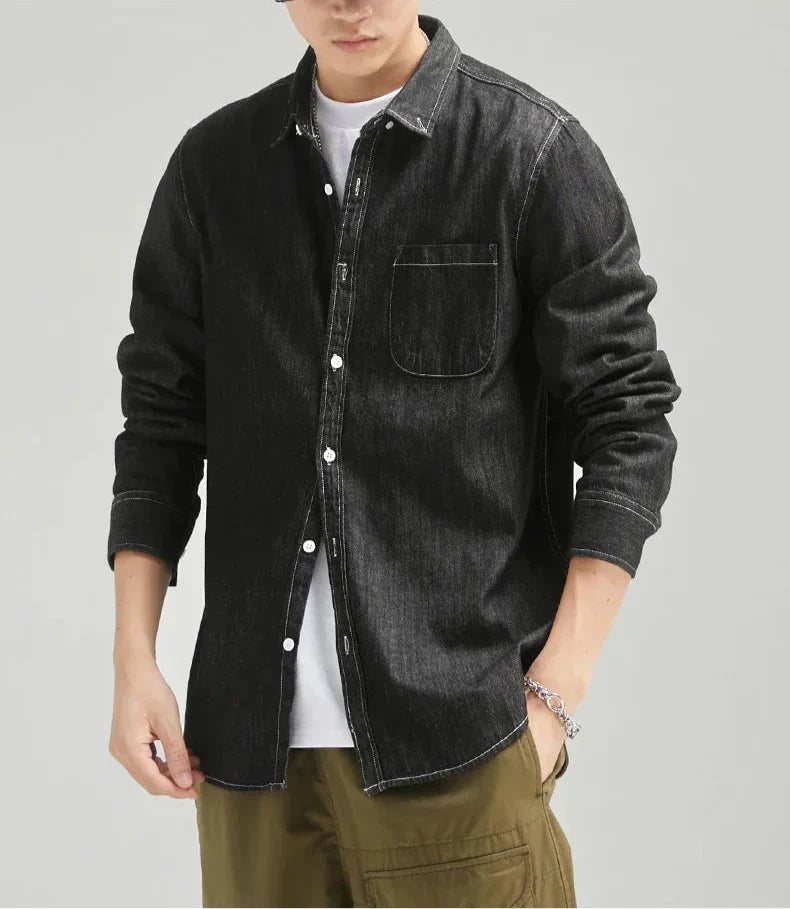 Camisa de mezclilla Marp