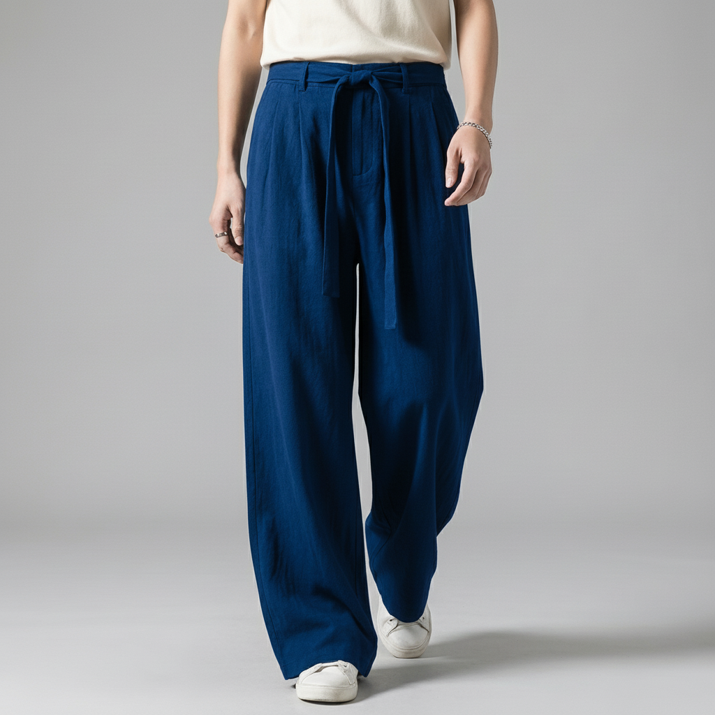 Damiano Pantalones de Algodón