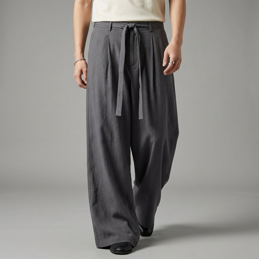 Damiano Pantalones de Algodón