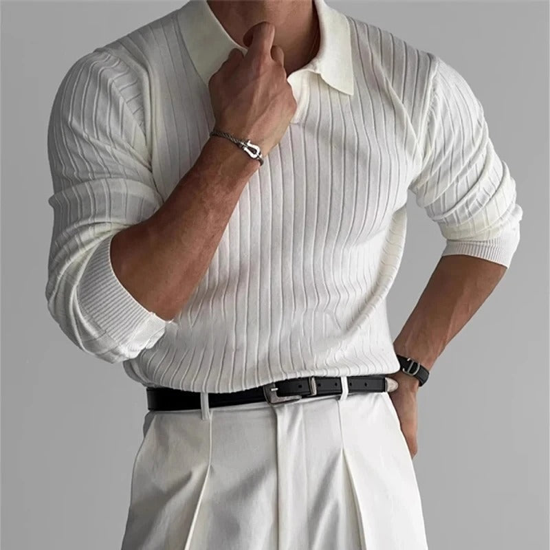 Camisetas polo de cuello en V