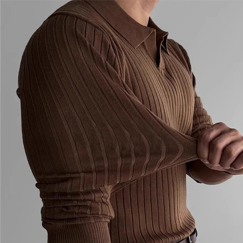 Camisetas polo de cuello en V