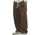 Daivis – Pantalones de terciopelo de ajuste relajado