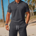 Marcelius – Conjunto de polo y pantalones cortos