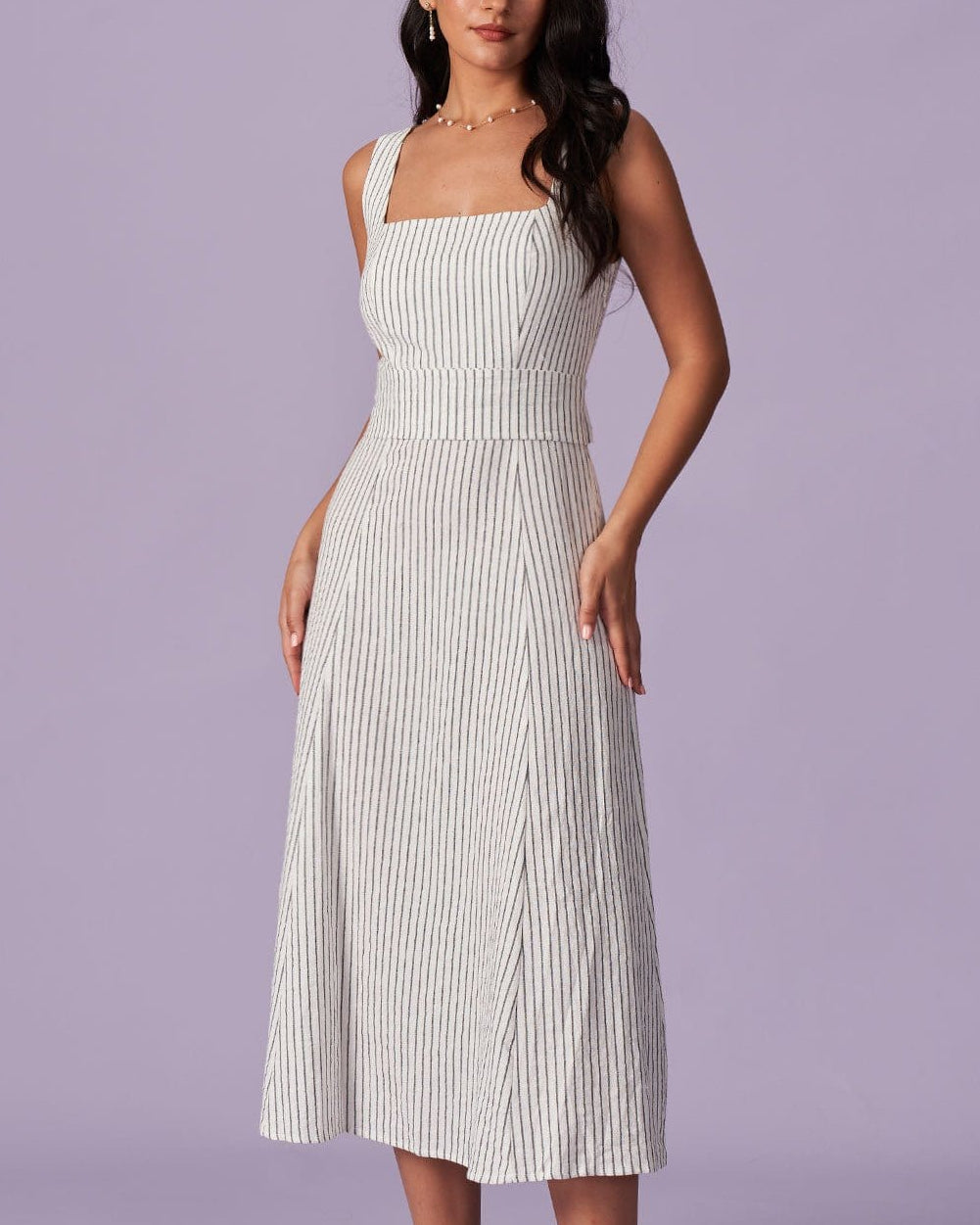 Radvilė – Estructurado Vestido Midi