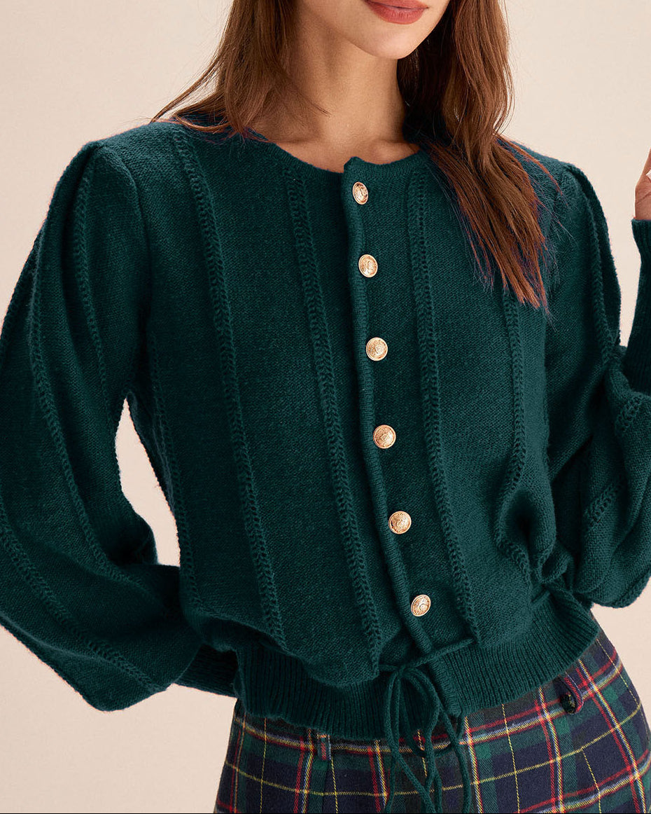 Esmeralda – Blusa con mangas abullonadas