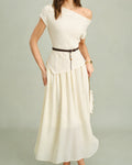 Miglė – Vestido Asimétrico Elegante